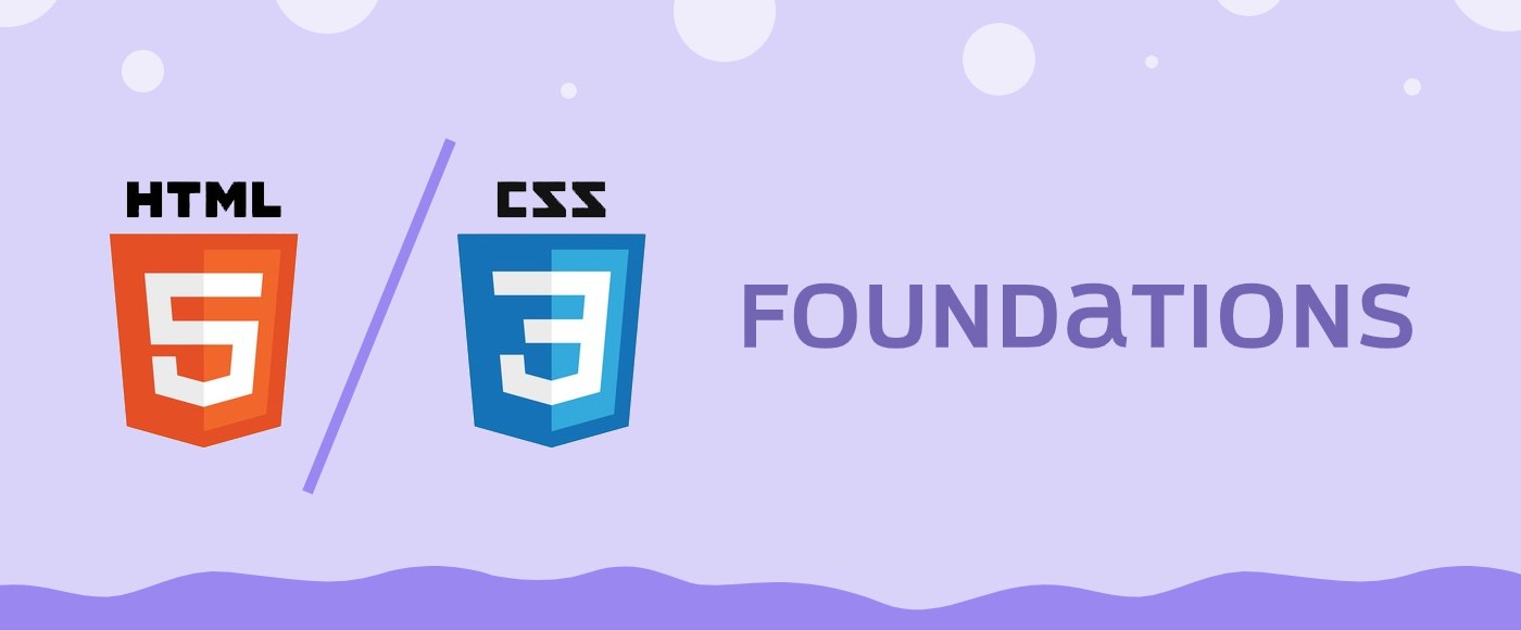 HTML / CSS – foundations