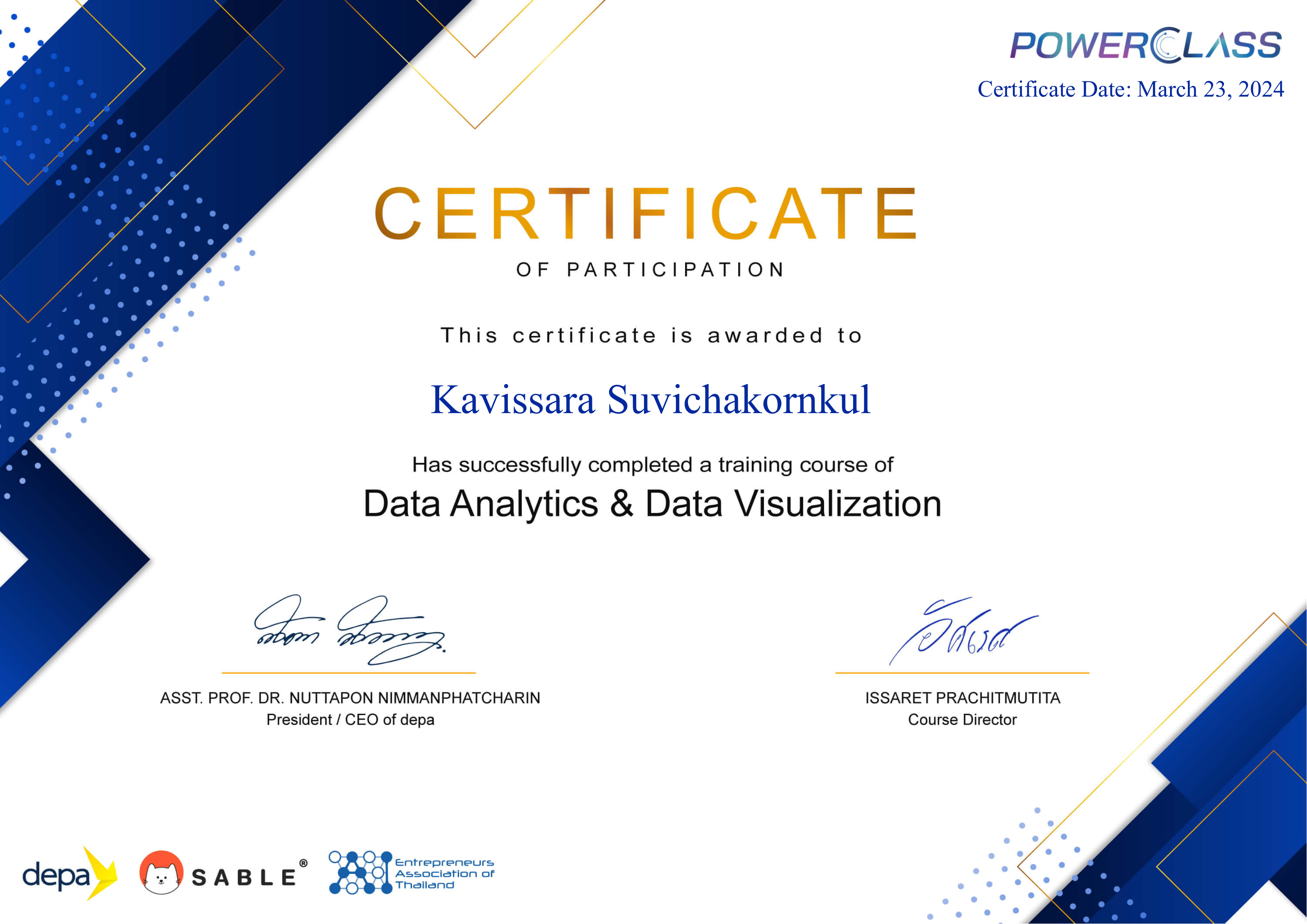 Web Analytics & Visualization โดย DEPA ร่วมกับ AIEAT